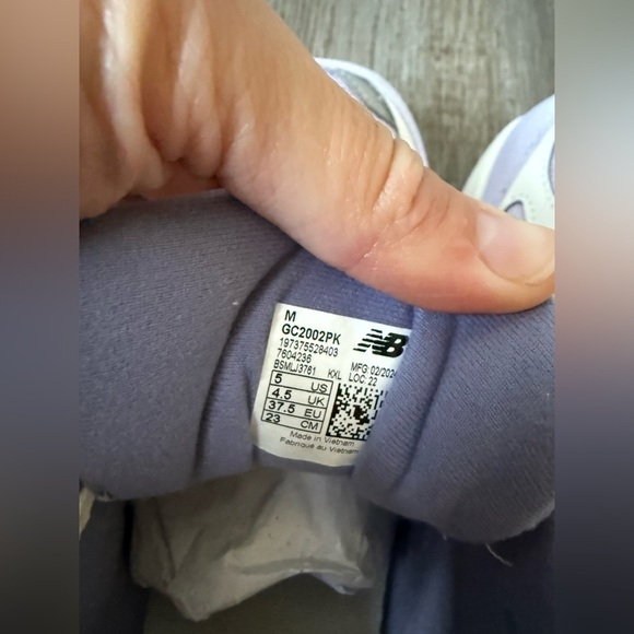 New Balance 2002R Nergy Sneakers Running Shoes Anthro Purple White Size 5 6.5 - Picture 13 of 16